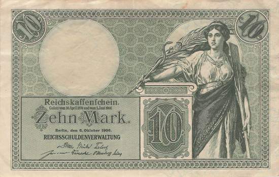 10 Mark 1906 N Ro.27b